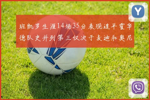 班凯罗生涯14场35分表现追平霍华德队史并列第三仅次于麦迪和奥尼尔